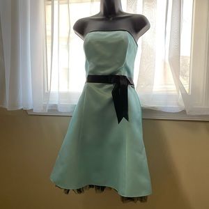 🖤 Tiffany Blue Jessica McClintock Cocktail Dress 🖤